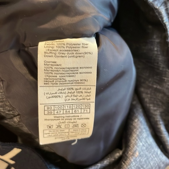 3T 90% Grey duck down pants - Picture 7 of 7